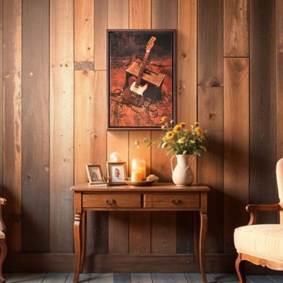 Image showing  Grand Ole Opry Lacquer Guitar Canvas in an L Frame