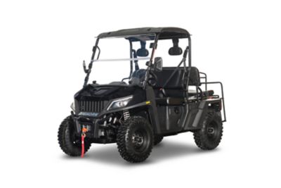 Bighorn Explorer 450 T4 4 Passenger 4x4 4WD EFI Side by Side UTV, Black