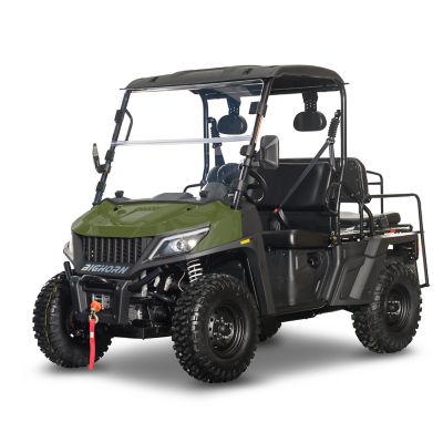 Bighorn Explorer 450 T4 4 Passenger 4x4 4WD EFI Side by Side UTV, Army Green