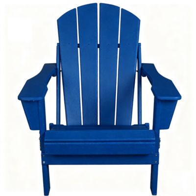 Image showing  HDPE Folding Chair-Blue