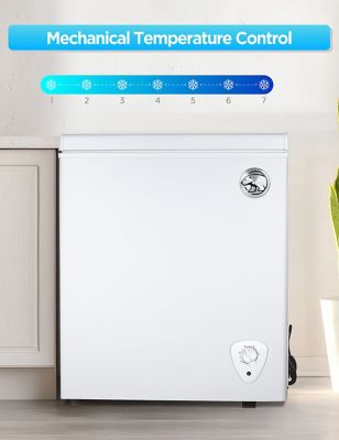 Image showing  2.8 Cu. Ft. Compact Chest Freezer