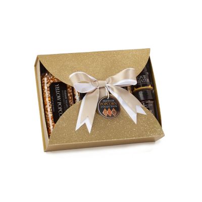Wabash Valley Farms Gold Glitter Box Gift Set