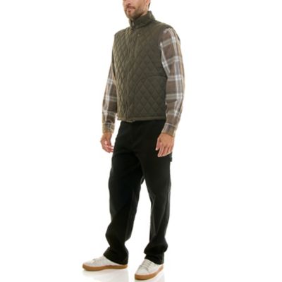Image showing 6 th Hallstatt Men's Full-Zip Diamond Quilted Vest