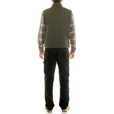 Image showing 7 th Hallstatt Men's Full-Zip Diamond Quilted Vest