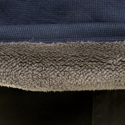 Image showing  Men's Sherpa-Lined Bonded Thermal Henley Pullover