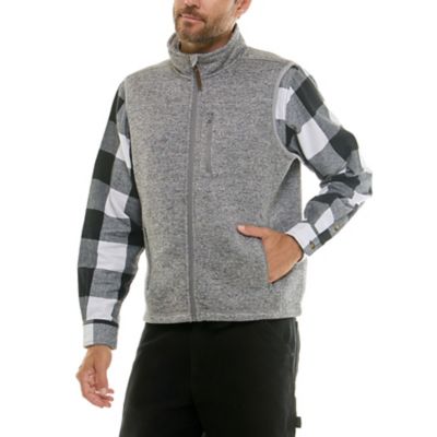 Image showing  Men's Sherpa-Lined Sweater Fleece Vest