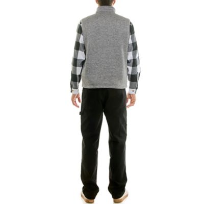 Image showing 7 th Hallstatt Men's Sherpa-Lined Sweater Fleece Vest