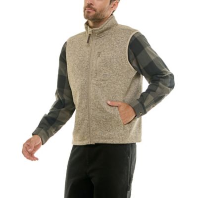 Image showing 1 th Hallstatt Men's Sherpa-Lined Sweater Fleece Vest