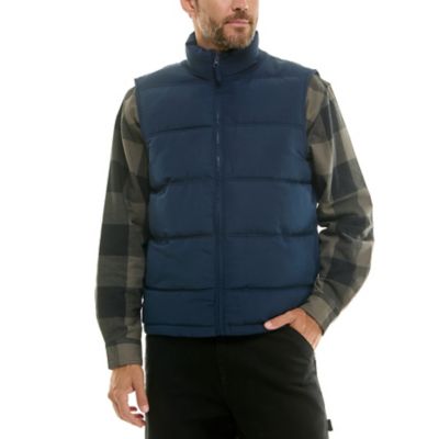 Hallstatt Men's Double Insulated Puffer Vest with Zipper Side Pockets