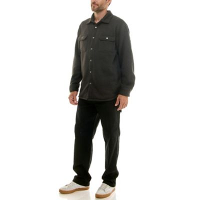 Image showing 7 th Hallstatt Men's Sweater Fleece Snap Closure Shirt Jacket