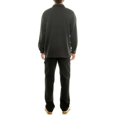 Image showing 8 th Hallstatt Men's Sweater Fleece Snap Closure Shirt Jacket