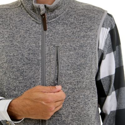 Image showing  Men's Full-Zip Sweater Fleece Vest