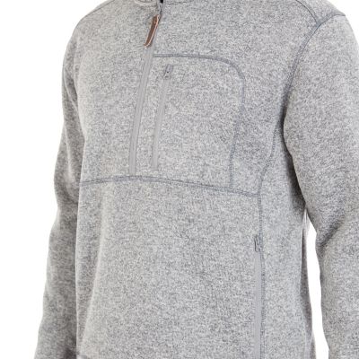 Image showing  Men's Sweater Fleece Quarter Zip Pullover