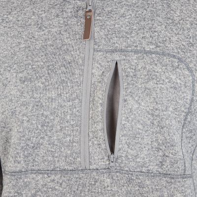 Image showing  Men's Sweater Fleece Quarter Zip Pullover