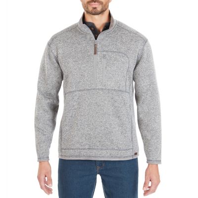 Hallstatt Men's Sweater Fleece Quarter Zip Pullover
