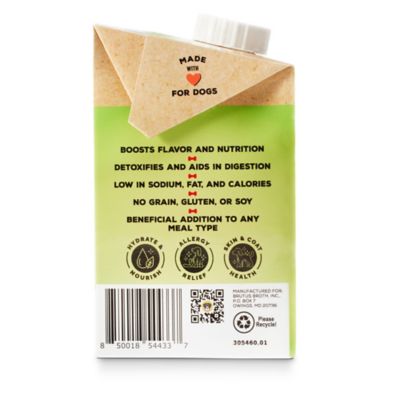 Image showing  Vegetable, Salmon Skin & Coat Bone Broth, 16.9 oz.