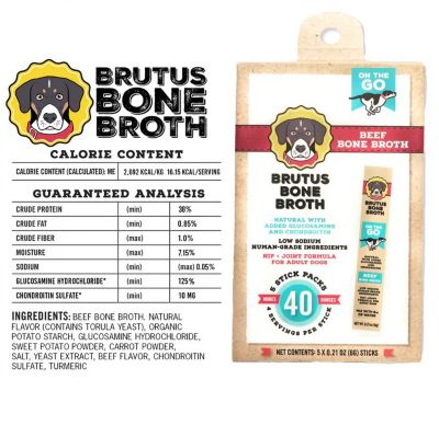 Image showing  Instant Beef Hip & Joint Bone Broth Powder, 5 pk.
