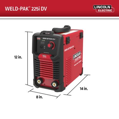 Image showing  225 Amp Stick/TIG Welder, 120/230-Volt Weld-Pak 225i, Electric (DC)