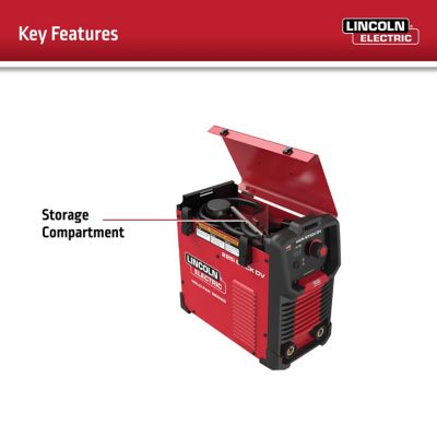 Image showing 6 th Lincoln Electric 225 Amp Stick/TIG Welder, 120/230-Volt Weld-Pak 225i, Electric (DC)