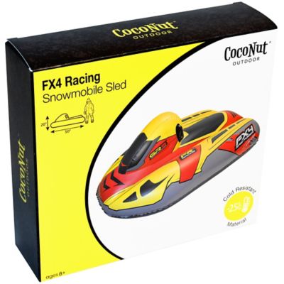 Image showing  CocoNut: 50 in. Snowmobile Sled - FX4 Racing