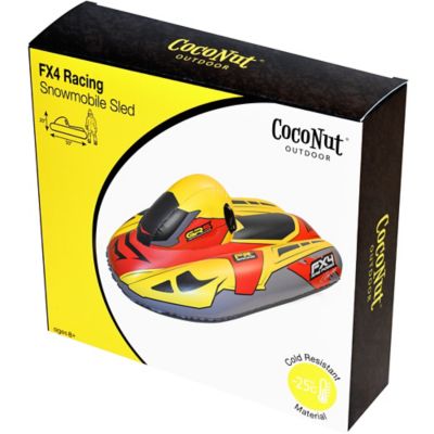 Image showing 7 th Salus CocoNut: 50 in. Snowmobile Sled - FX4 Racing