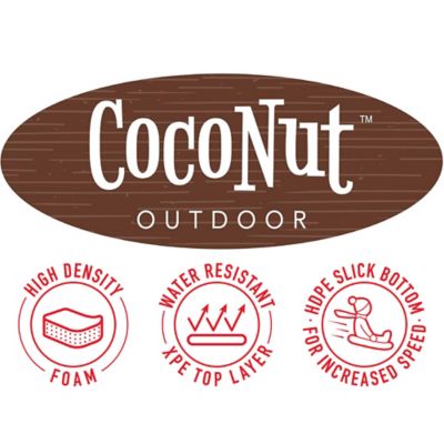 Image showing  CocoNut: 43 in. Foam Sled 2 Pack - Rocket Ship