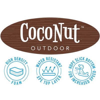 Image showing  CocoNut: 35 in. Foam Sled 2 Pack - Polar Bear