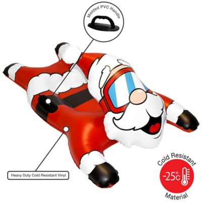 Image showing  CocoNut: 54 in. Snow Sled - Santa Claus