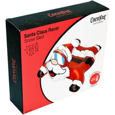 Image showing  CocoNut: 54 in. Snow Sled - Santa Claus