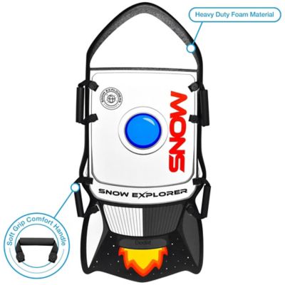 Image showing  CocoNut: Foam Sled 2 Pack - Polar Bear & Rocket Ship