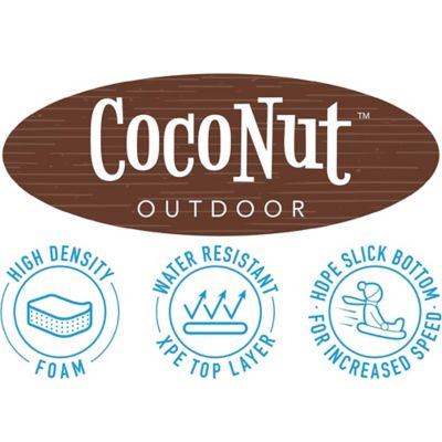 Image showing 5 th Salus CocoNut: Foam Sled 2 Pack - Polar Bear & Rocket Ship