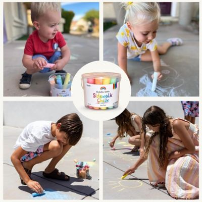 Image showing 5 th Salus CocoNut: Jumbo Sidewalk Chalk Bucket, 20 pc.