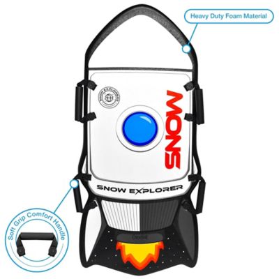 Image showing  CocoNut: Foam Sled 2 Pack - Penguin & Rocket Ship