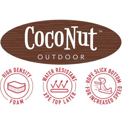 Image showing 5 th Salus CocoNut: Foam Sled 2 Pack - Penguin & Rocket Ship