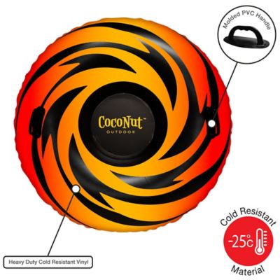 Image showing  CocoNut: 48 in. Jumbo Snow Tube - Solar Flare Cyclone