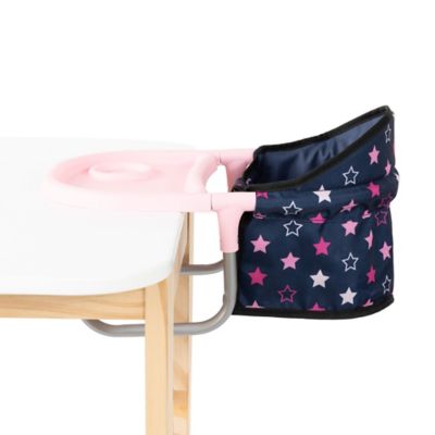 Image showing  Table Seat, Navy/Pink, Stars