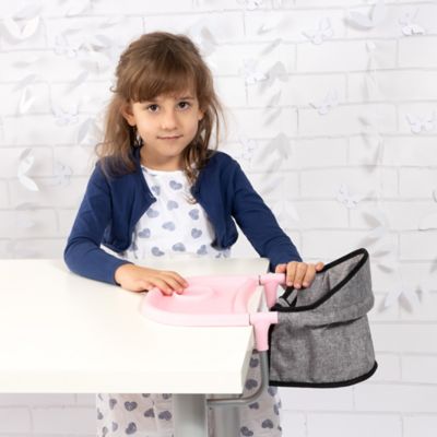 Image showing 1 th Bayer Table Seat, Pink, Grey, Butterfly