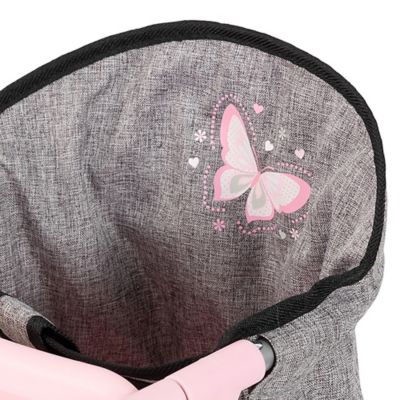 Image showing 6 th Bayer Table Seat, Pink, Grey, Butterfly