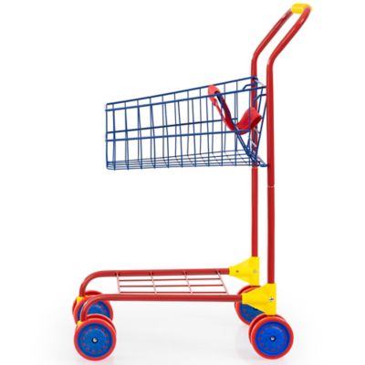 Image showing  Shopping Cart - Red & Blue