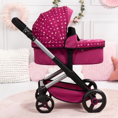 Image showing  Pram Xeo - Bordeaux, White, Fairy