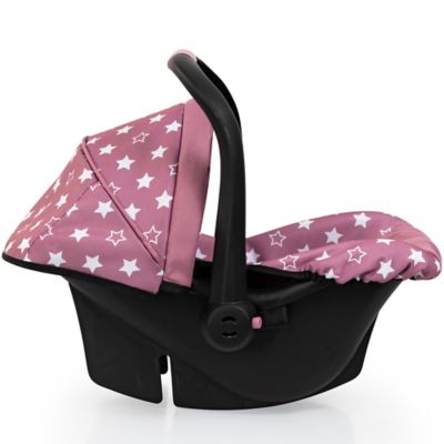 Image showing  Deluxe Car Seat, Pink, Stars