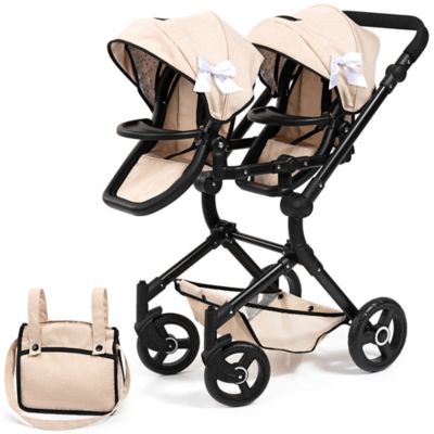Bayer Pram Twin Neo - Beige & Black