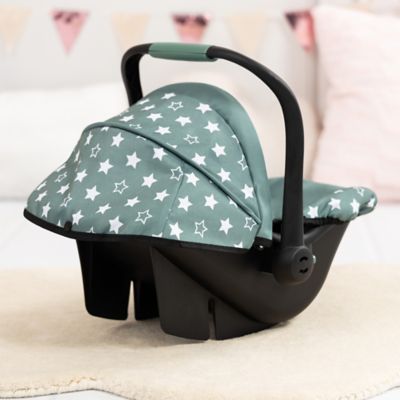 Image showing  Deluxe Car Seat Green, White, Star
