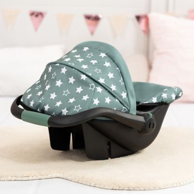 Image showing  Deluxe Car Seat Green, White, Star