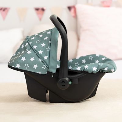 Image showing  Deluxe Car Seat Green, White, Star