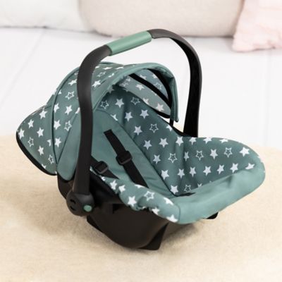 Image showing  Deluxe Car Seat Green, White, Star