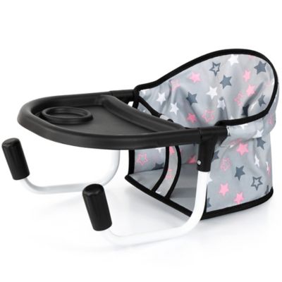 Bayer Table Seat - Grey, Pink, Stars