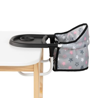 Image showing  Table Seat - Grey, Pink, Stars