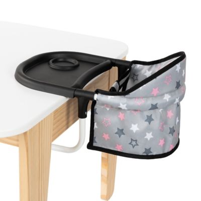 Image showing  Table Seat - Grey, Pink, Stars