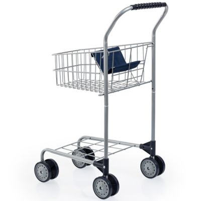 Image showing  Shopping Cart - Grey & Blue